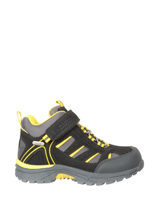 Mountain Warehouse Black Junior Drift Waterproof Walking Boots image 2