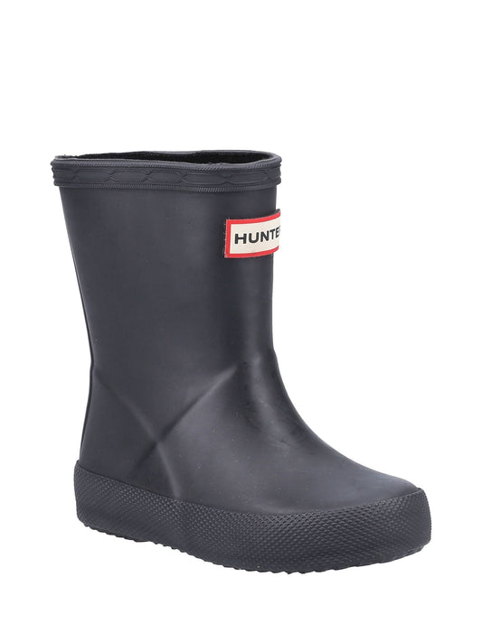 Hunter Black Kids First Matte Wellies image 2