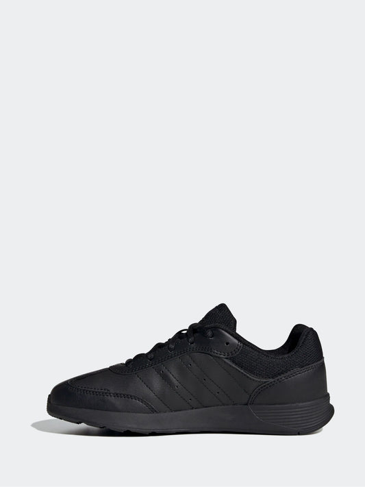 adidas Black Tensaur Switch Lace Junior Trainers image 2