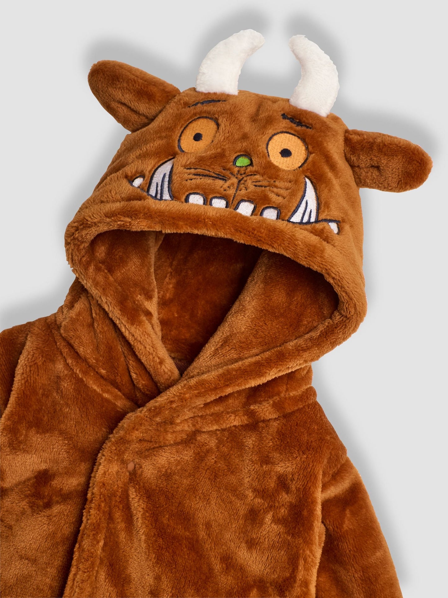 Dsiney Kidz - JoJo Maman Bébé Brown The Gruffalo Dressing Gown image 3