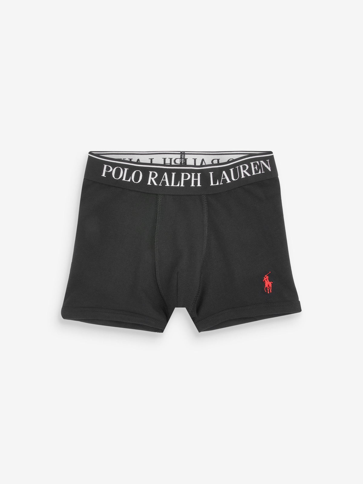 Dsiney Kidz - Polo Ralph Lauren Black Cotton Stretch Logo Boxers 2 Pack image 2