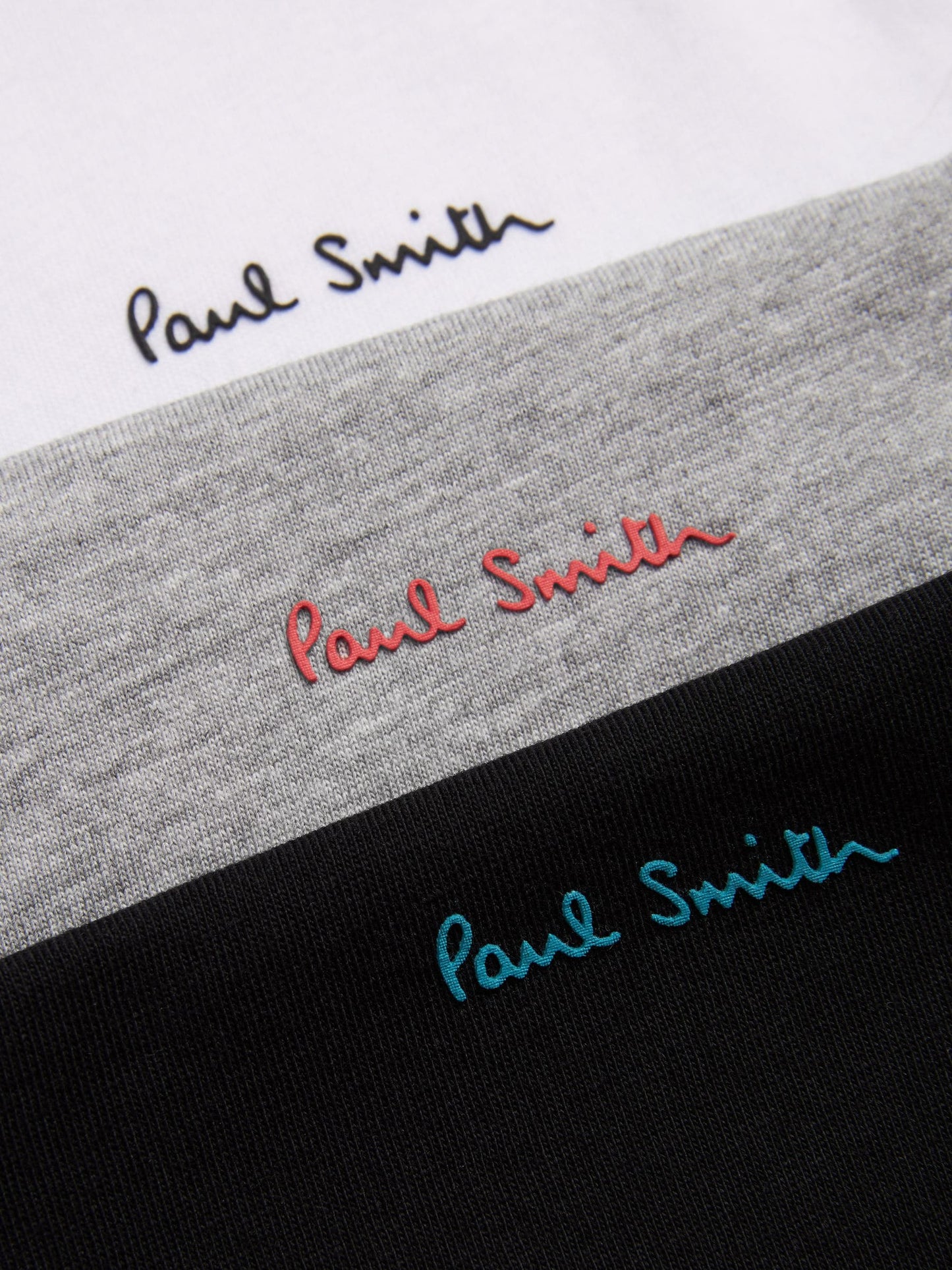 Dsiney Kidz - Paul Smith Junior Multi Signature T-Shirts 3 Pack image 7
