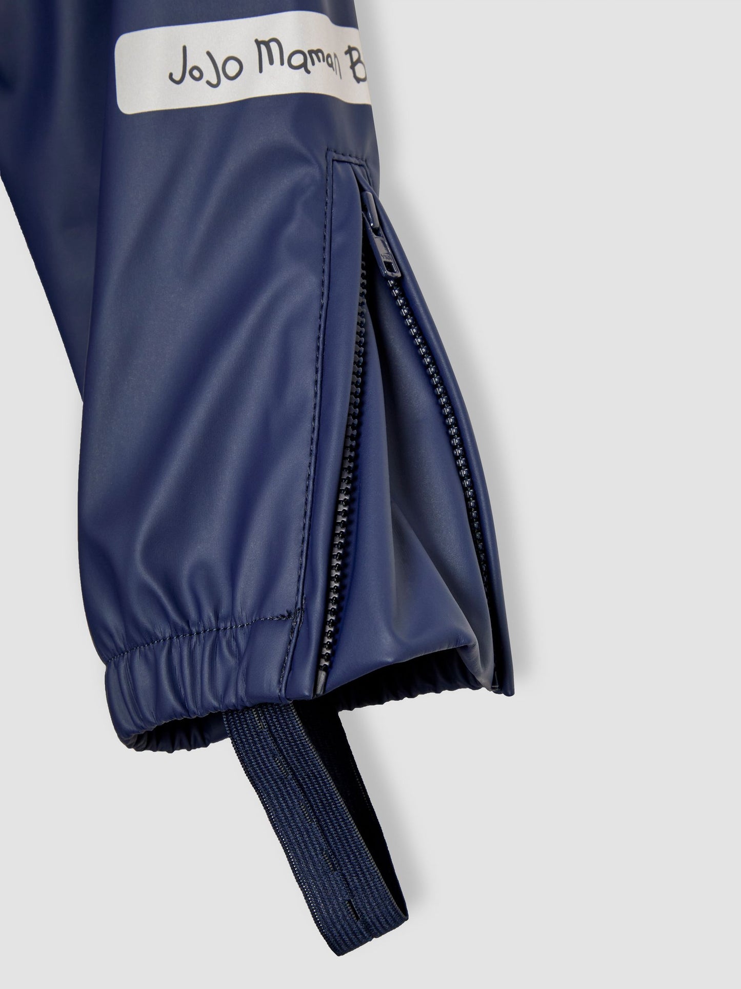 JoJo Maman Bébé Navy Blue Pack-Away Waterproof Trousers image 4