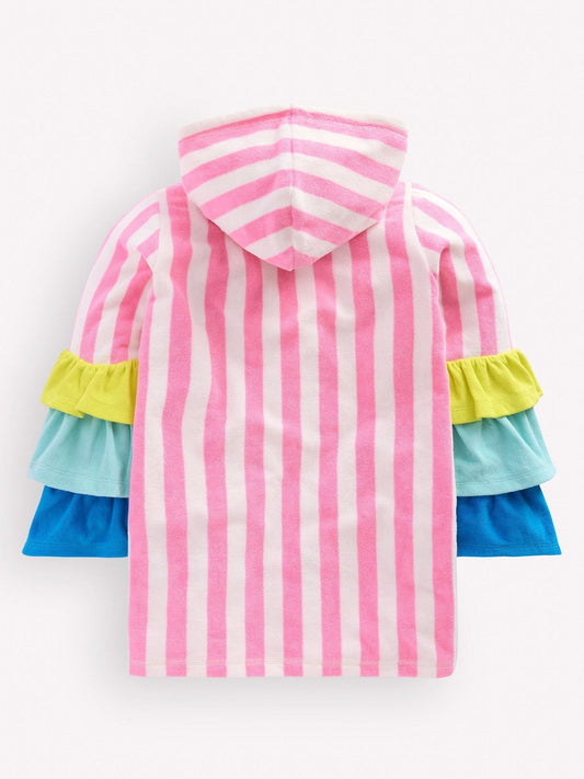 Boden Pink Fun Romie Towelling Zip-up image 2