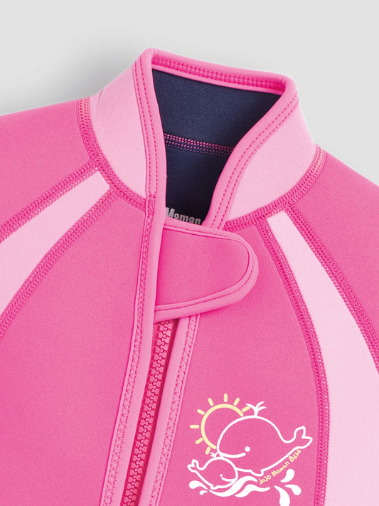 Dsiney Kidz - JoJo Maman Bébé Fuchsia Pink Junior Wetsuit image 2