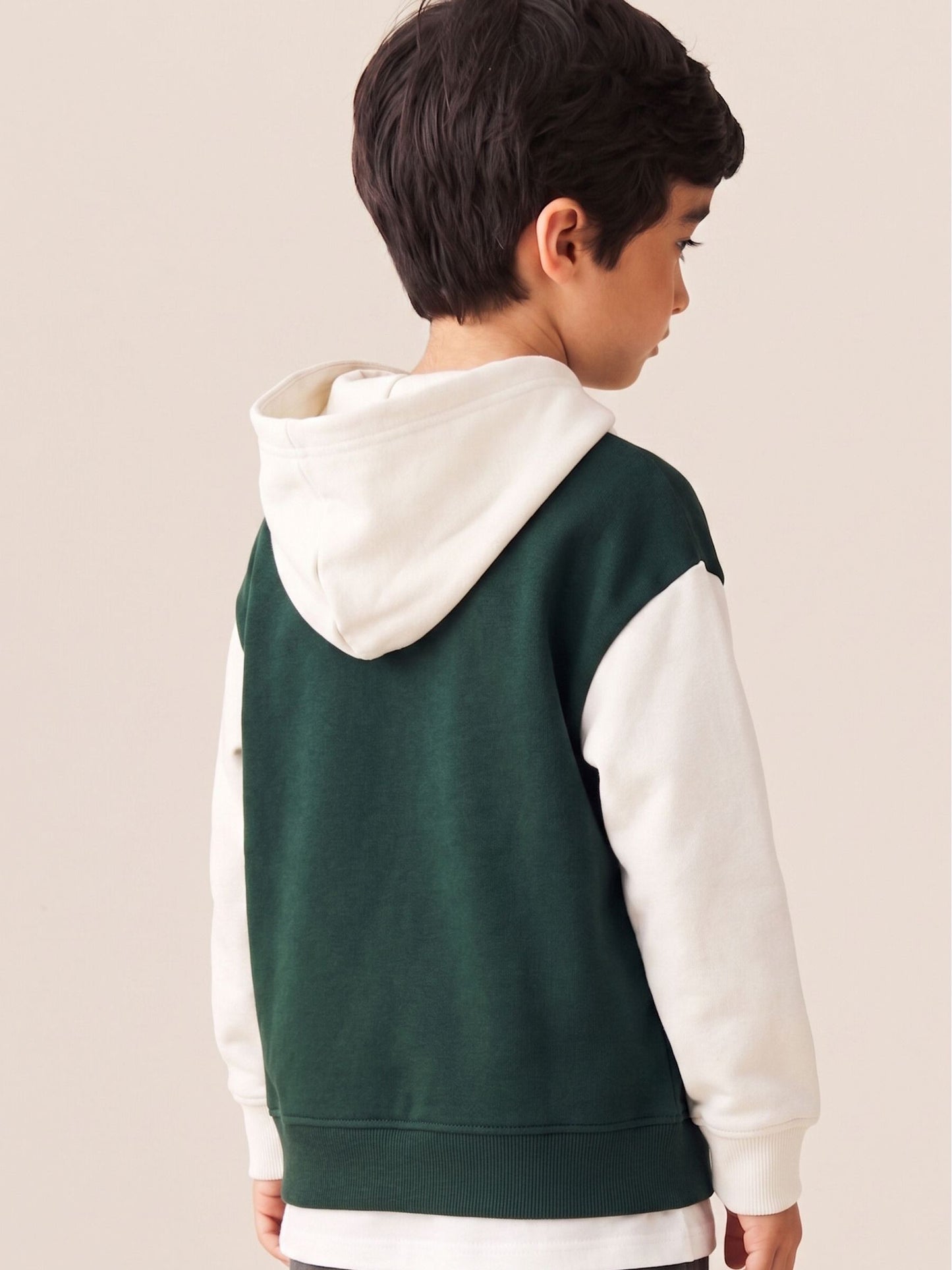 Dsiney Kidz - Angel & Rocket Green Minecraft Blocked Hoodie image 2