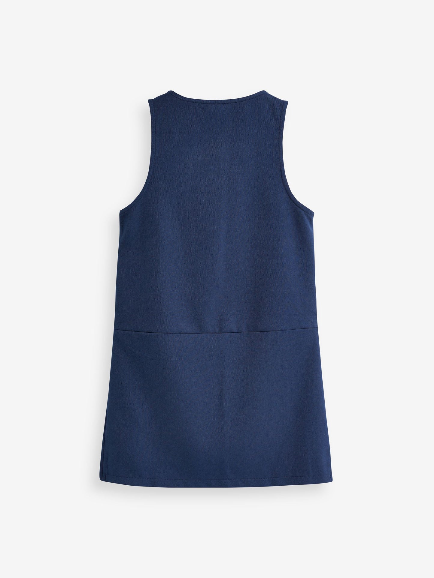 Royal Blue Regular Fit Zip Front School Pinafore (3-14yrs) image 6