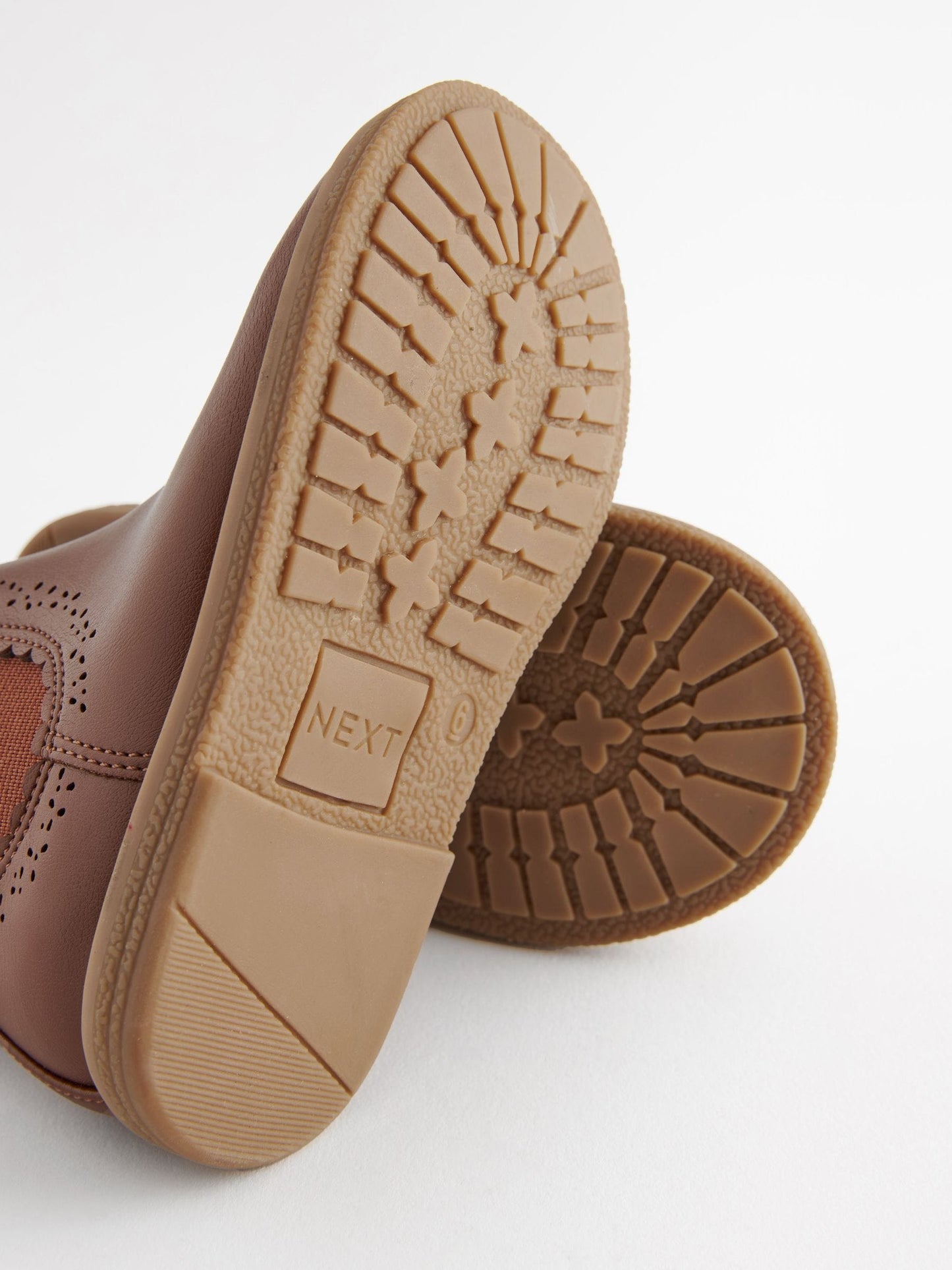Tan Brown Standard Fit (F) Chelsea Ankle Boots image 6