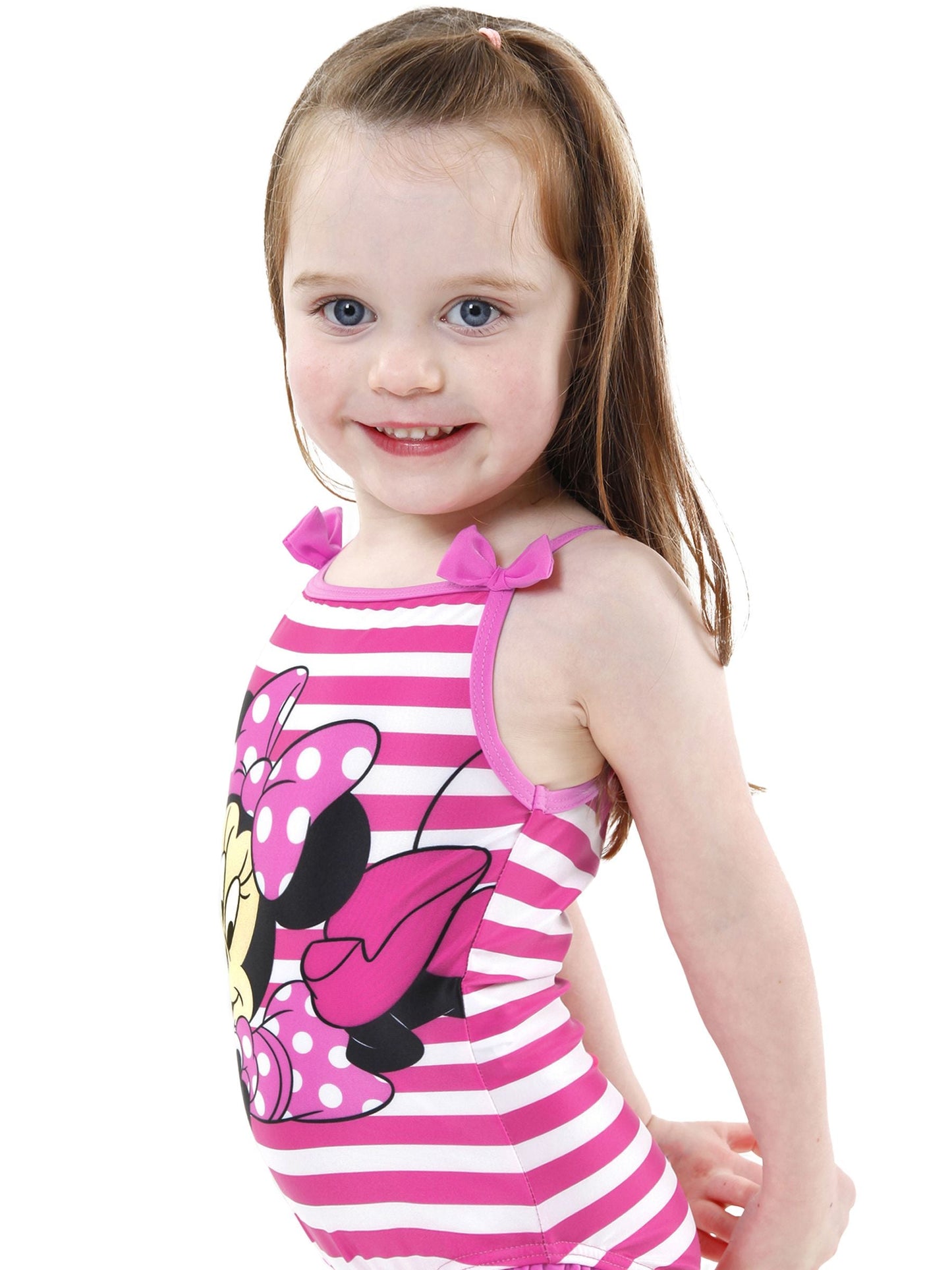 Dsiney Kidz - Character Pink Minnie Mouse Swimsuit Pink Stripe Minnie image 5