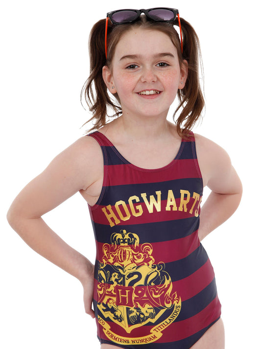 Dsiney Kidz - Character Red Harry Potter Striped Hogwarts Swimsuit image 2