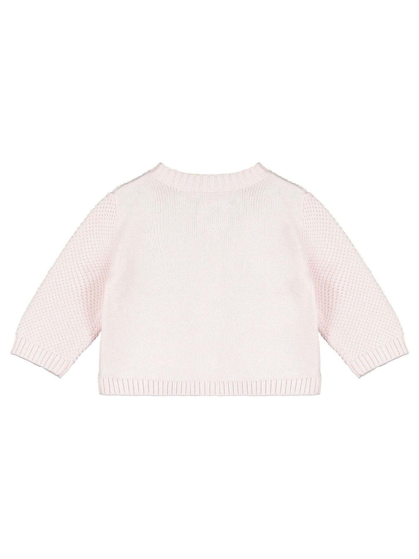 Dsiney Kidz - Emile Et Rose Pink True Knit 100% Cotton Cardigan image 3