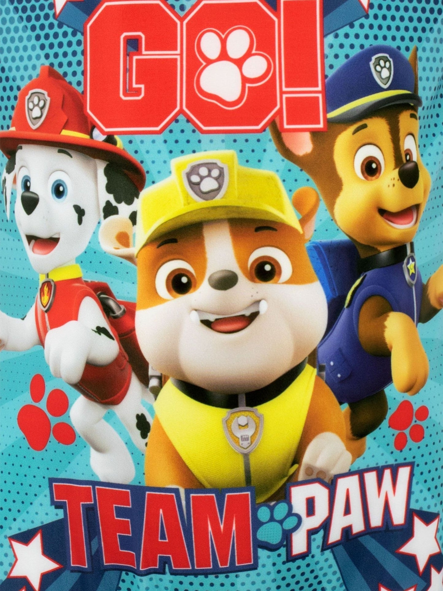Character Red/Blue Paw Patrol Surfsuit Go Team Swimsuit image 2