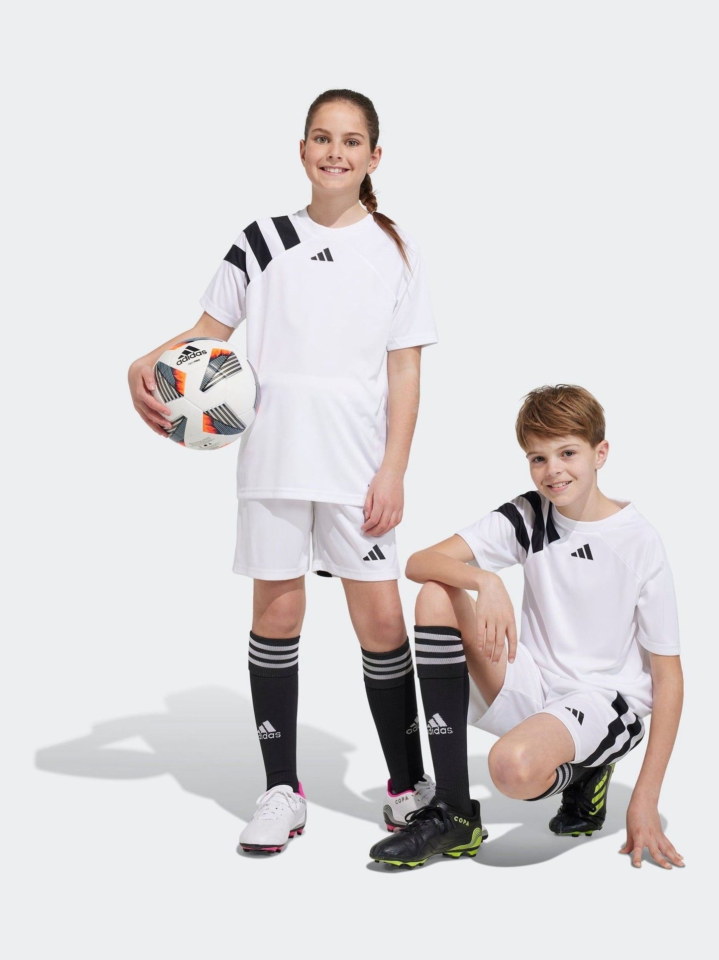 Dsiney Kidz - adidas White Fortore 23 Jersey image 6