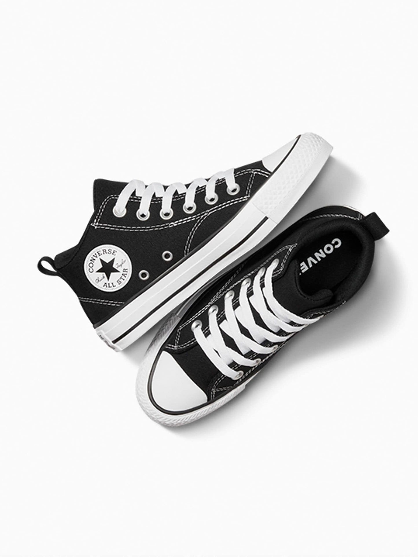 Converse Black Malden Street Youth Trainers image 6