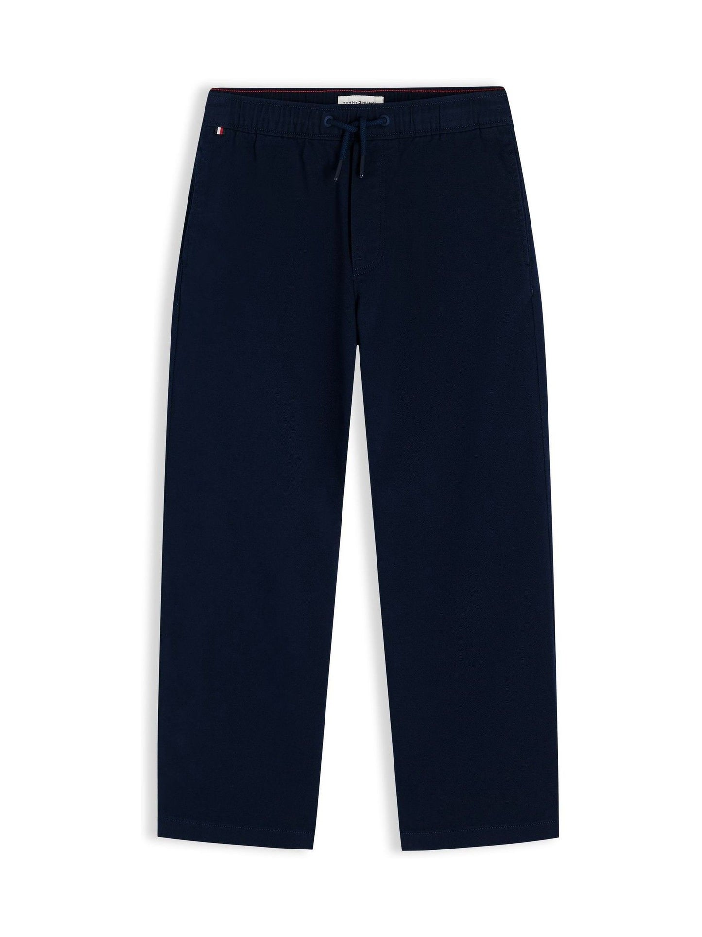 Tommy Hilfiger Blue Essential Loose Twill Trousers image 1