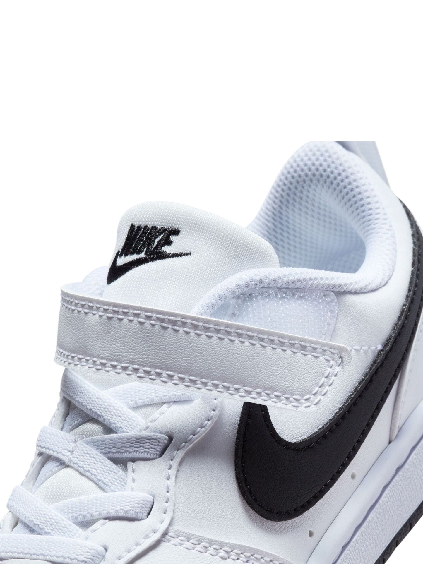 Nike White/Black Junior Court Borough Low Recraft Trainers image 12