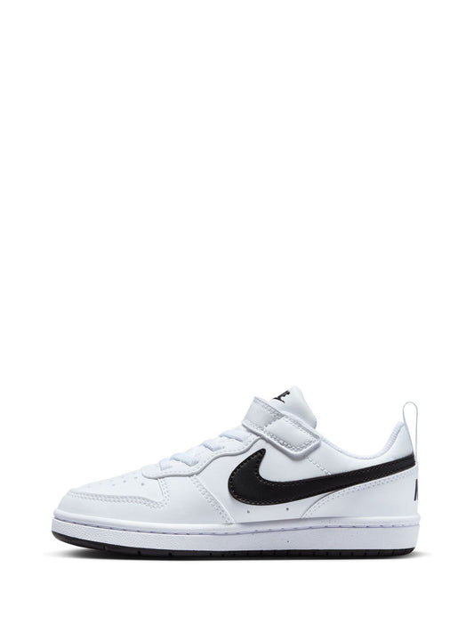 Nike White/Black Junior Court Borough Low Recraft Trainers image 2