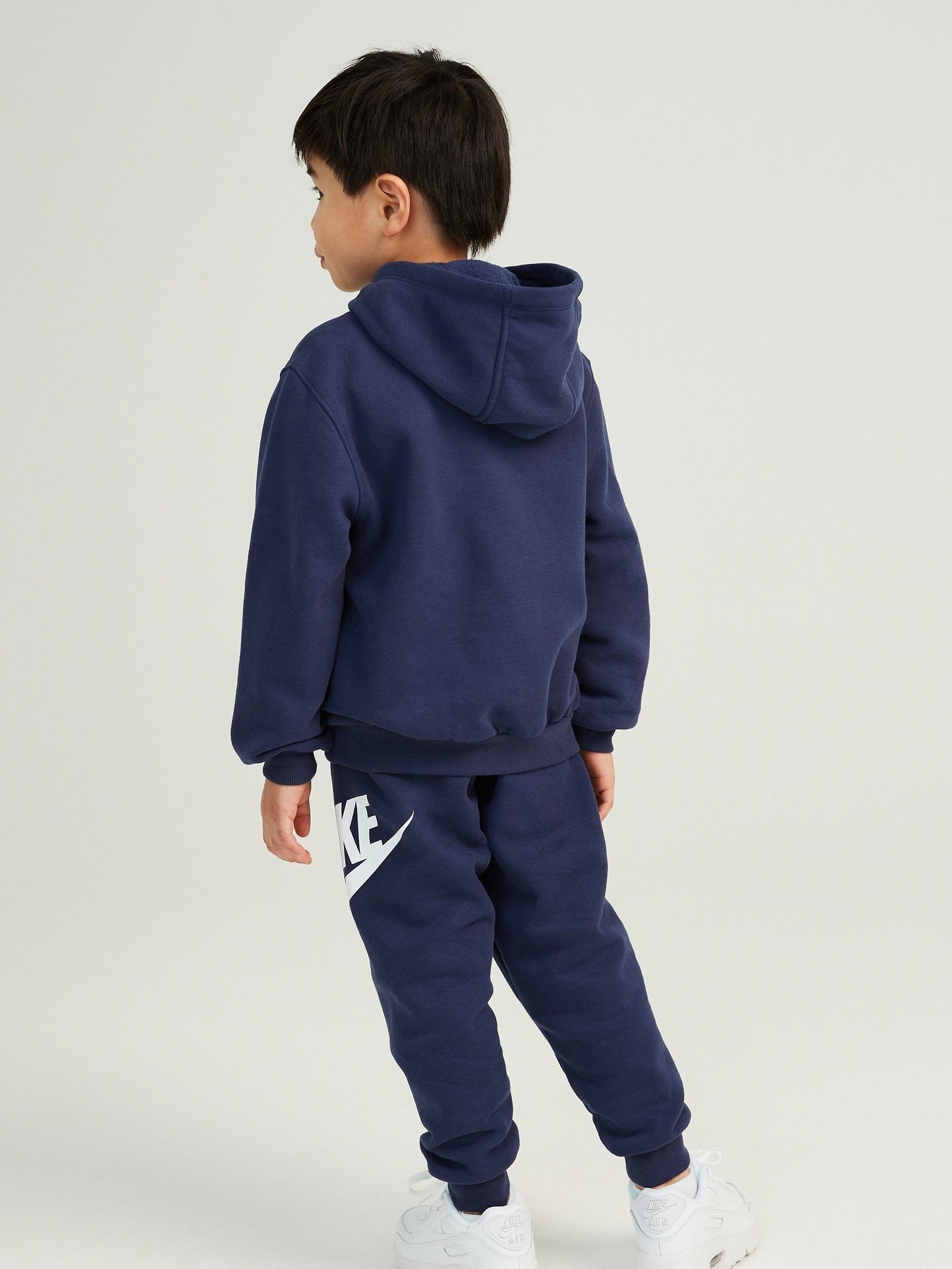Nike Navy Blue Little Kids Club Fleece Tracksuit Set image 5
