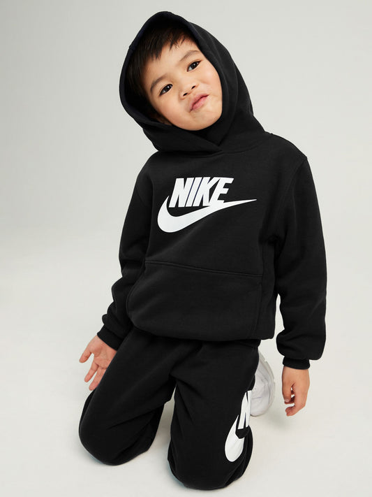 Dsiney Kidz - Nike Black Little Kids Club Fleece Tracksuit Set image 2