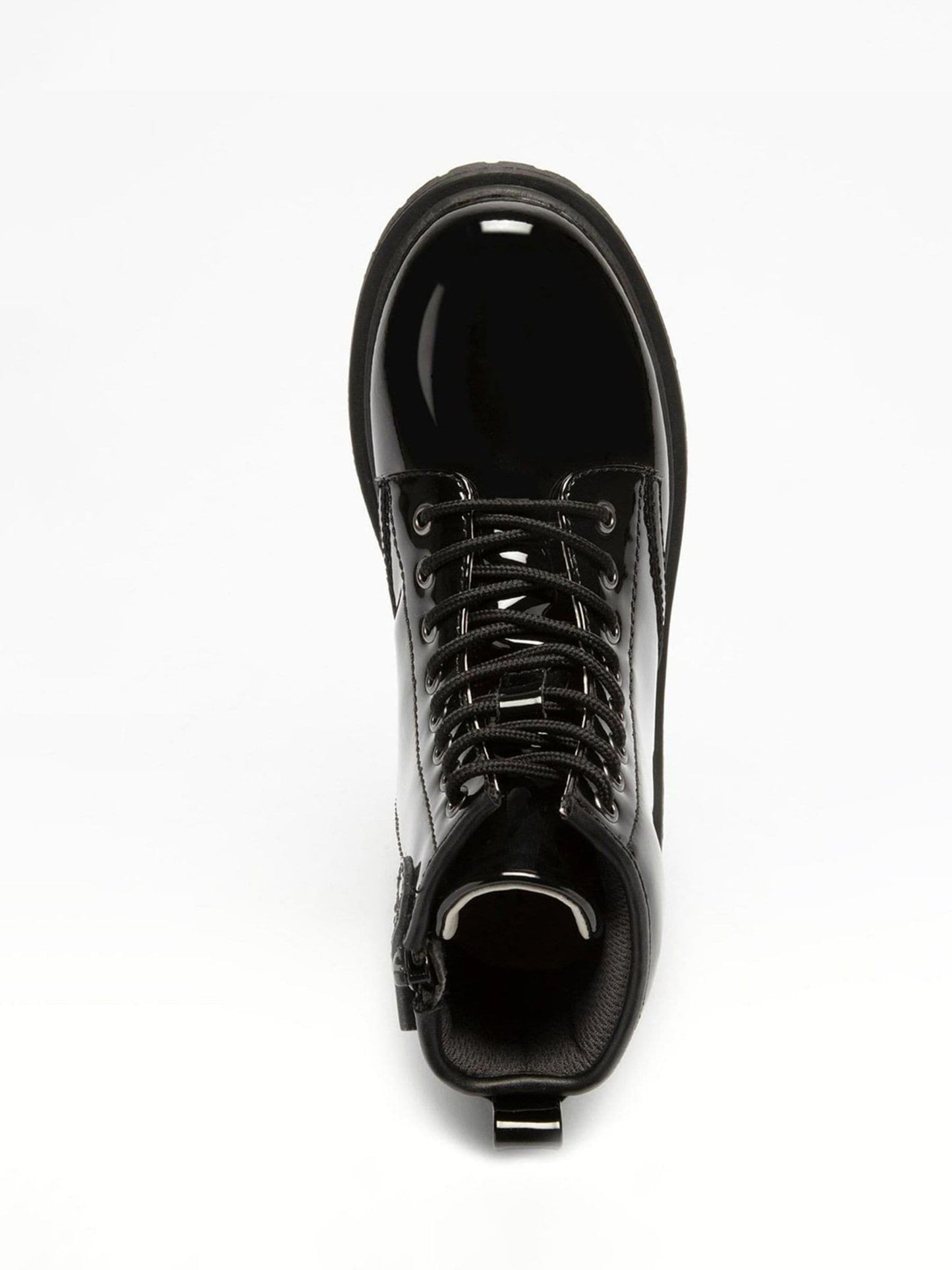Lelli Kelly Black Patent Harper Lace Up Boots image 4