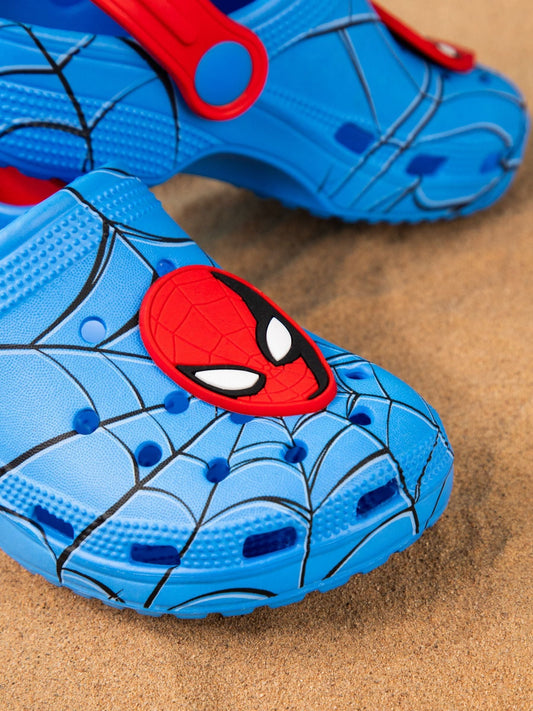 Vanilla Underground Blue Boys Spider-Man Clogs image 2