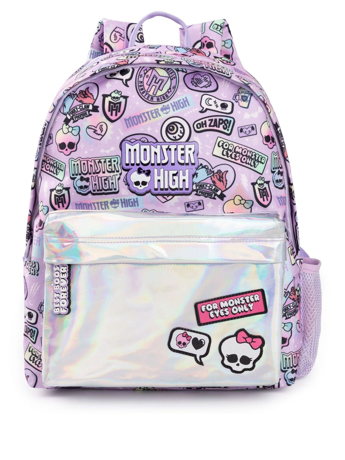 Vanilla Underground Purple Monster High Backpack image 1