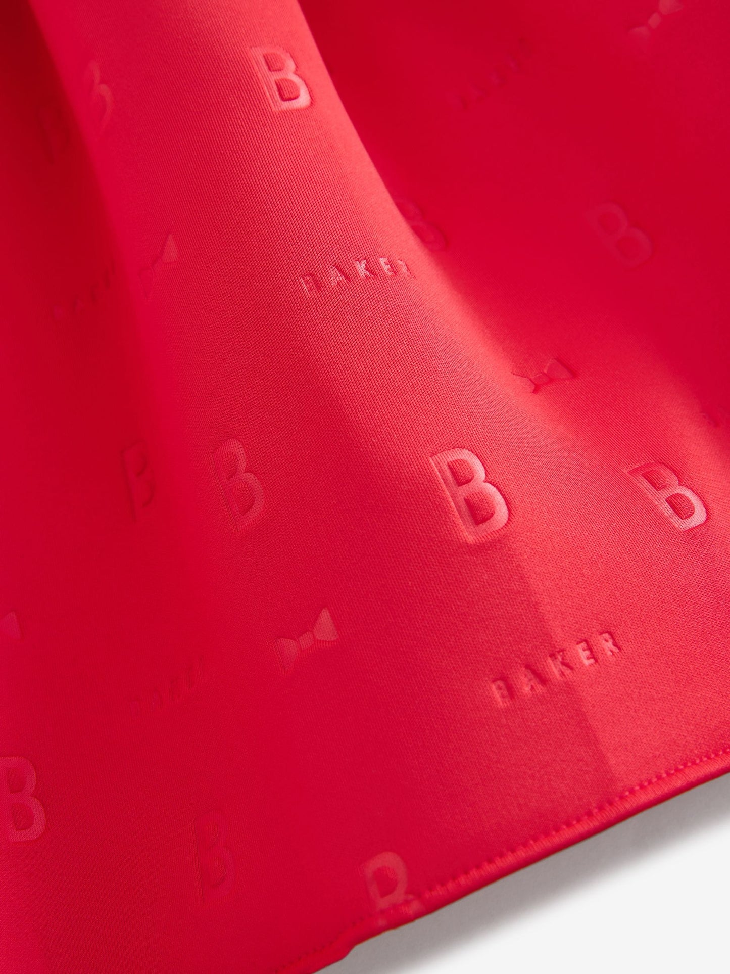 Baker by Ted Baker Pleated Scuba Dress