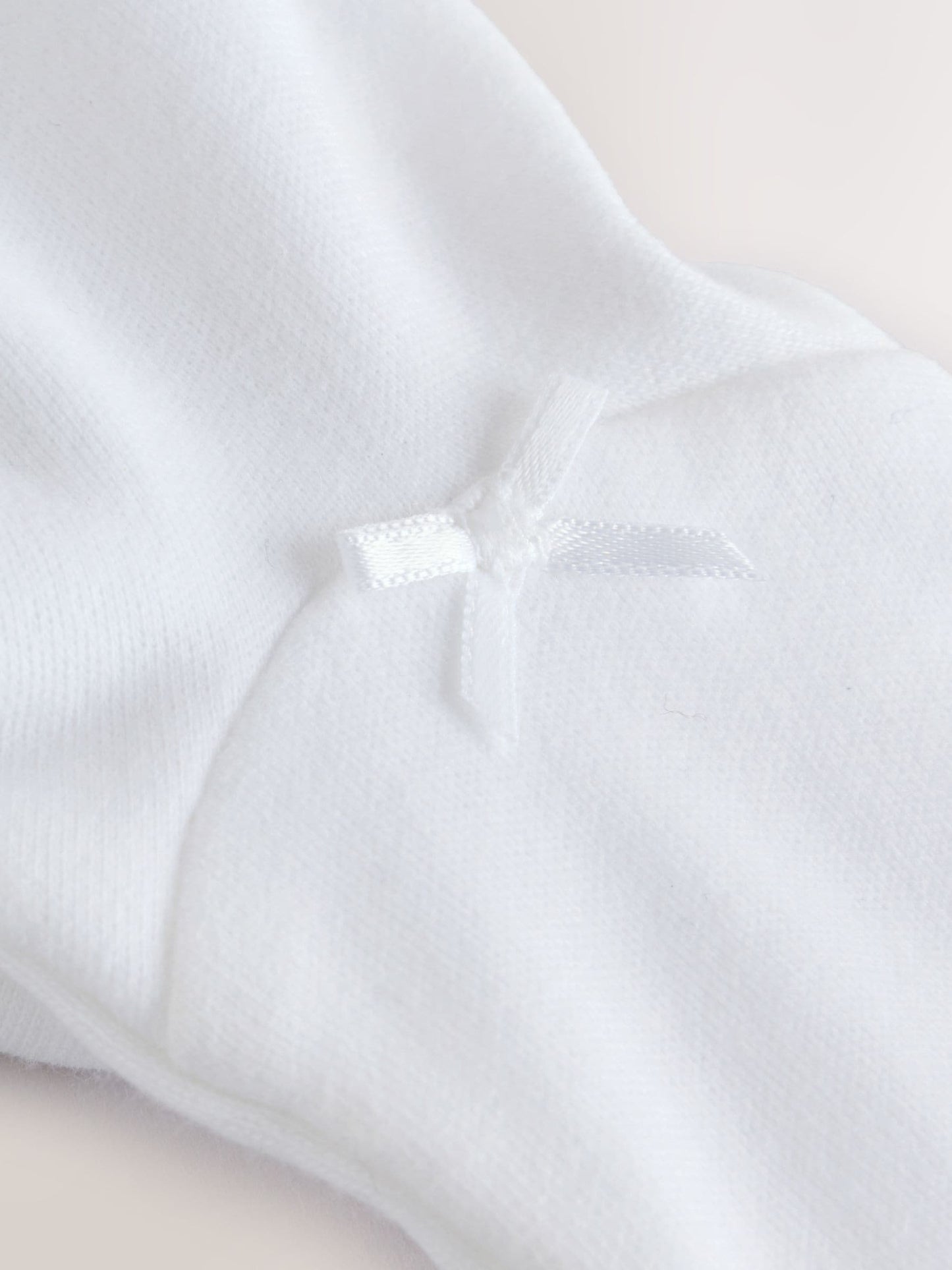 White Occasion Baby Sleepsuit (0mths-2yrs) image 8