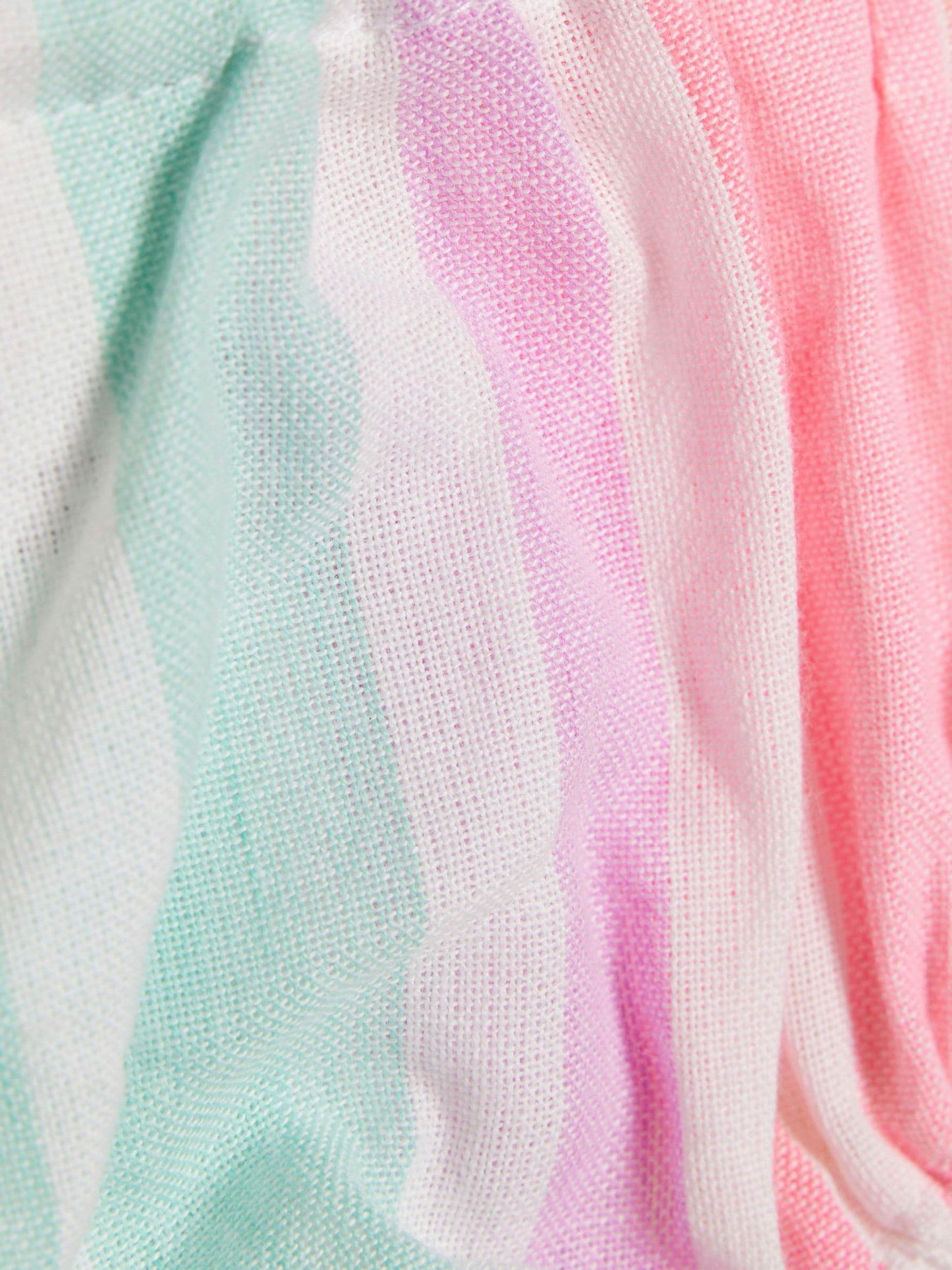 River Island Pink Bloomer Stripe Top & Short Set image 5