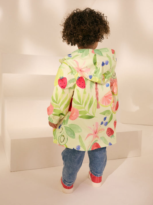 Yellow Fruit Shower Resistant Cagoule Jacket (3mths-7yrs)