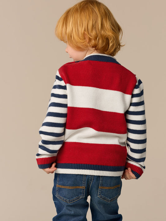 Boat Stripe Knitted Jumper (3mths-7yrs)