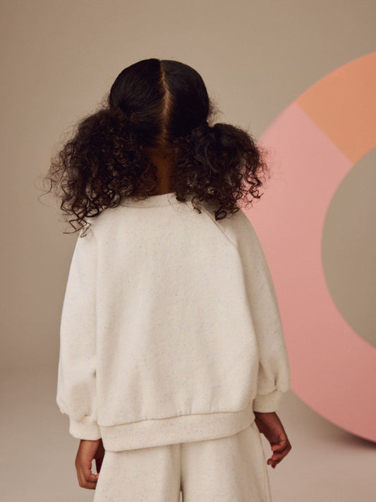 Oatmeal Crew Neck Sweatshirt (3mths-7yrs) image 3
