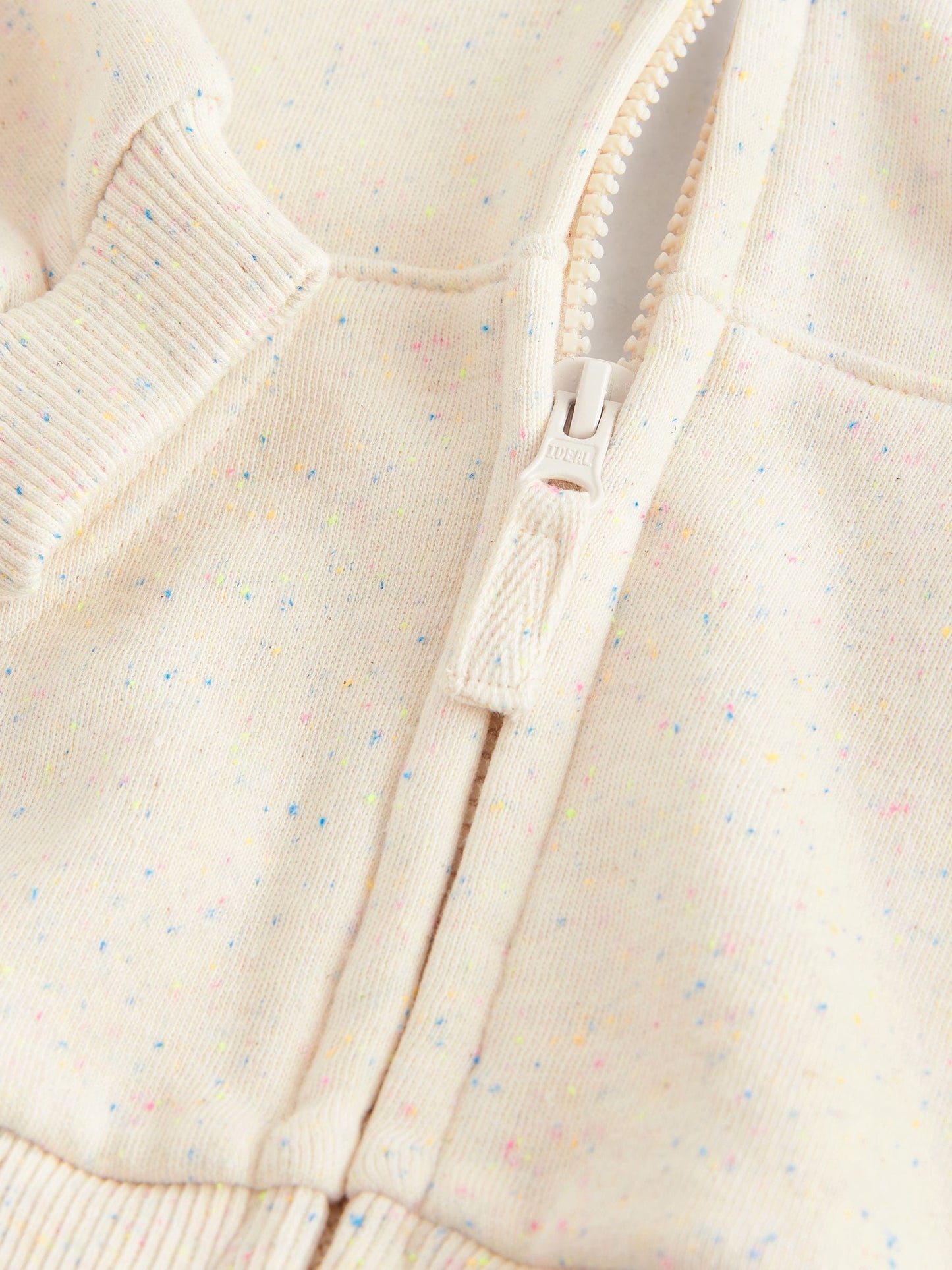 Oatmeal Zip Through Hoodie (3mths-7yrs)