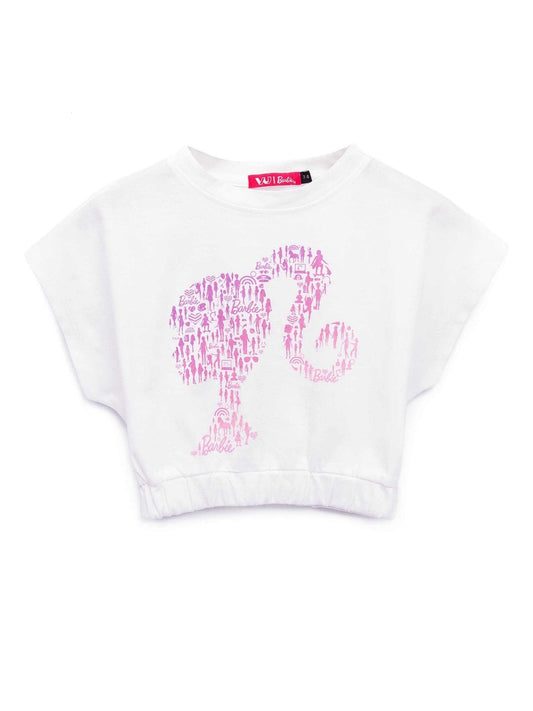 Dsiney Kidz - Vanilla Underground White Barbie Girls Top & Short 2 Piece Set image 2