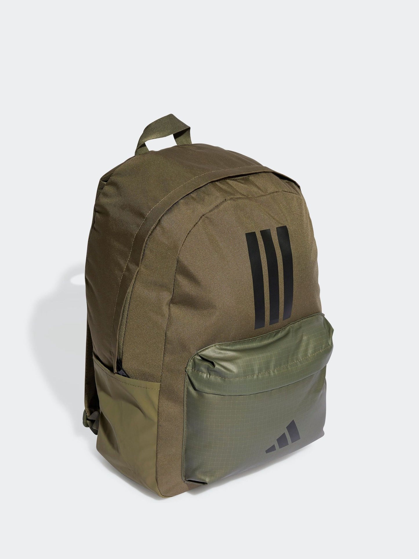 adidas Green Classic 3 Bar Logo Backpack image 1
