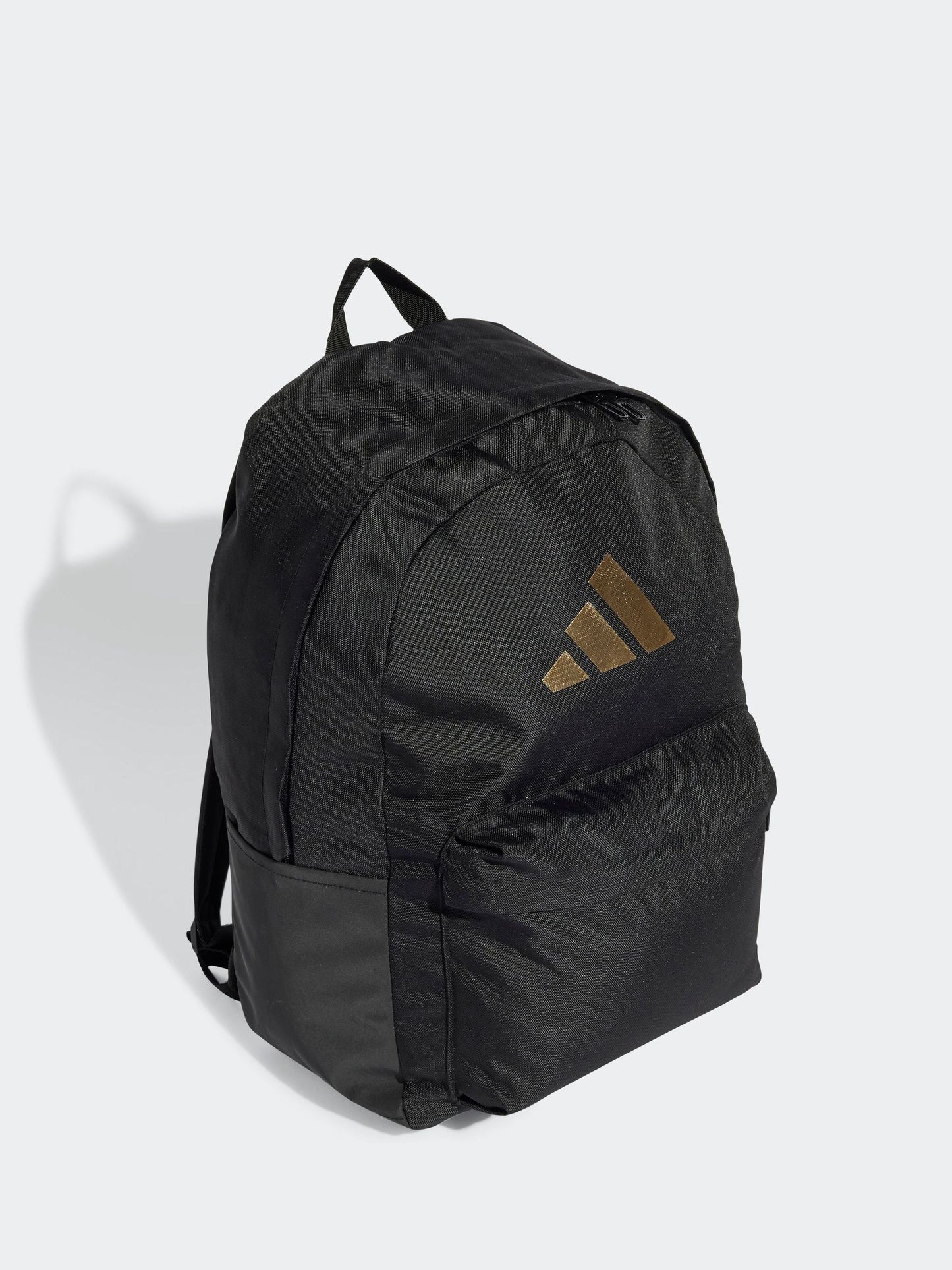 adidas Black Classic 3 Bar Logo Backpack image 1