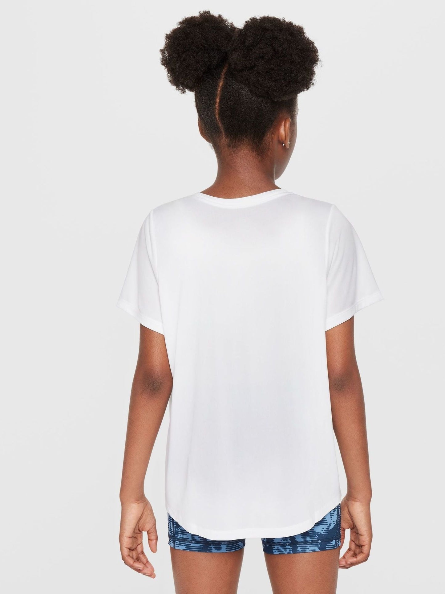 Dsiney Kidz - Nike Off White Dri-FIT One Short Sleeve T-Shirt image 4