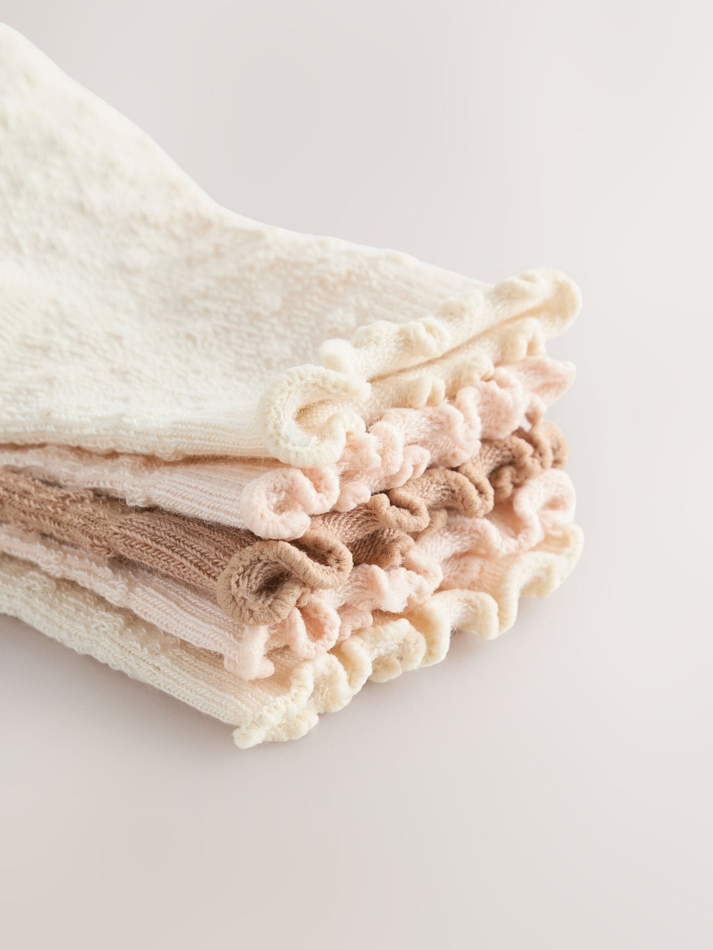 Neutral Baby Socks 5 Pack (0mths-2yrs)