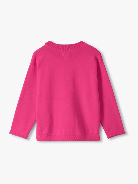 Dsiney Kidz - Hatley Pink Sequin Ballerina Crew Neck Jumper image 2