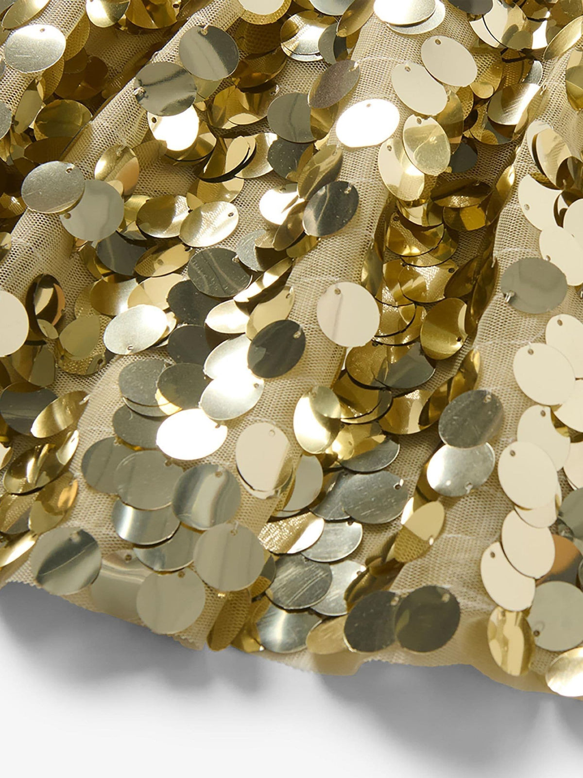 Hatley Yellow Gold Sequin Skirt - image 3