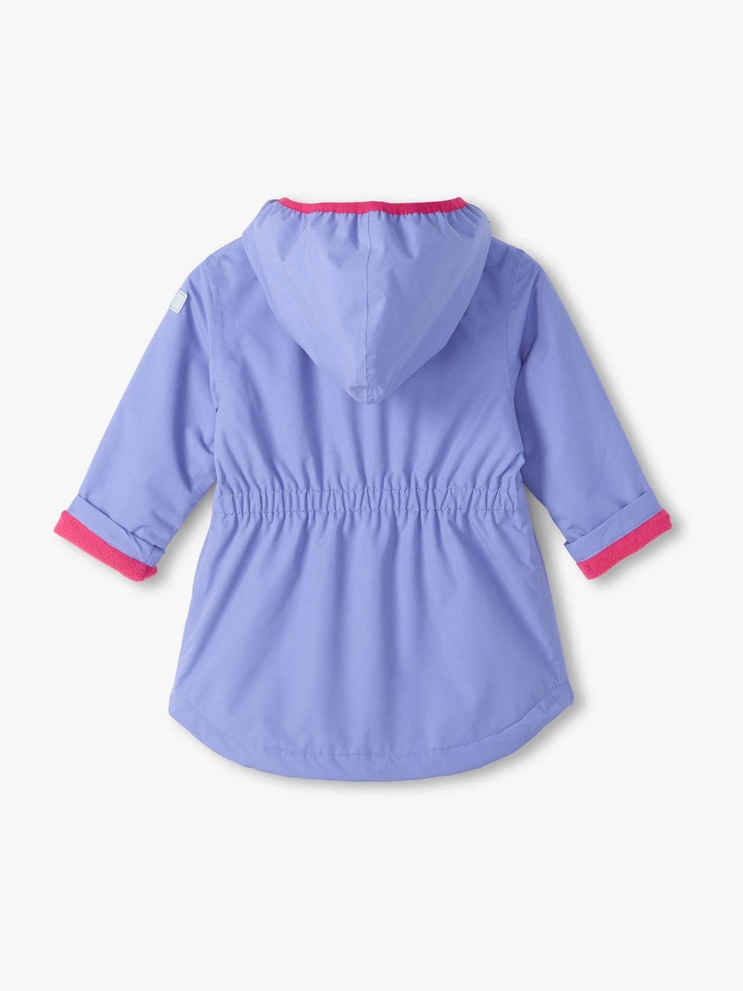 Dsiney Kidz - Hatley Purple Pretty Bows Print Reveal Field Jacket image 3