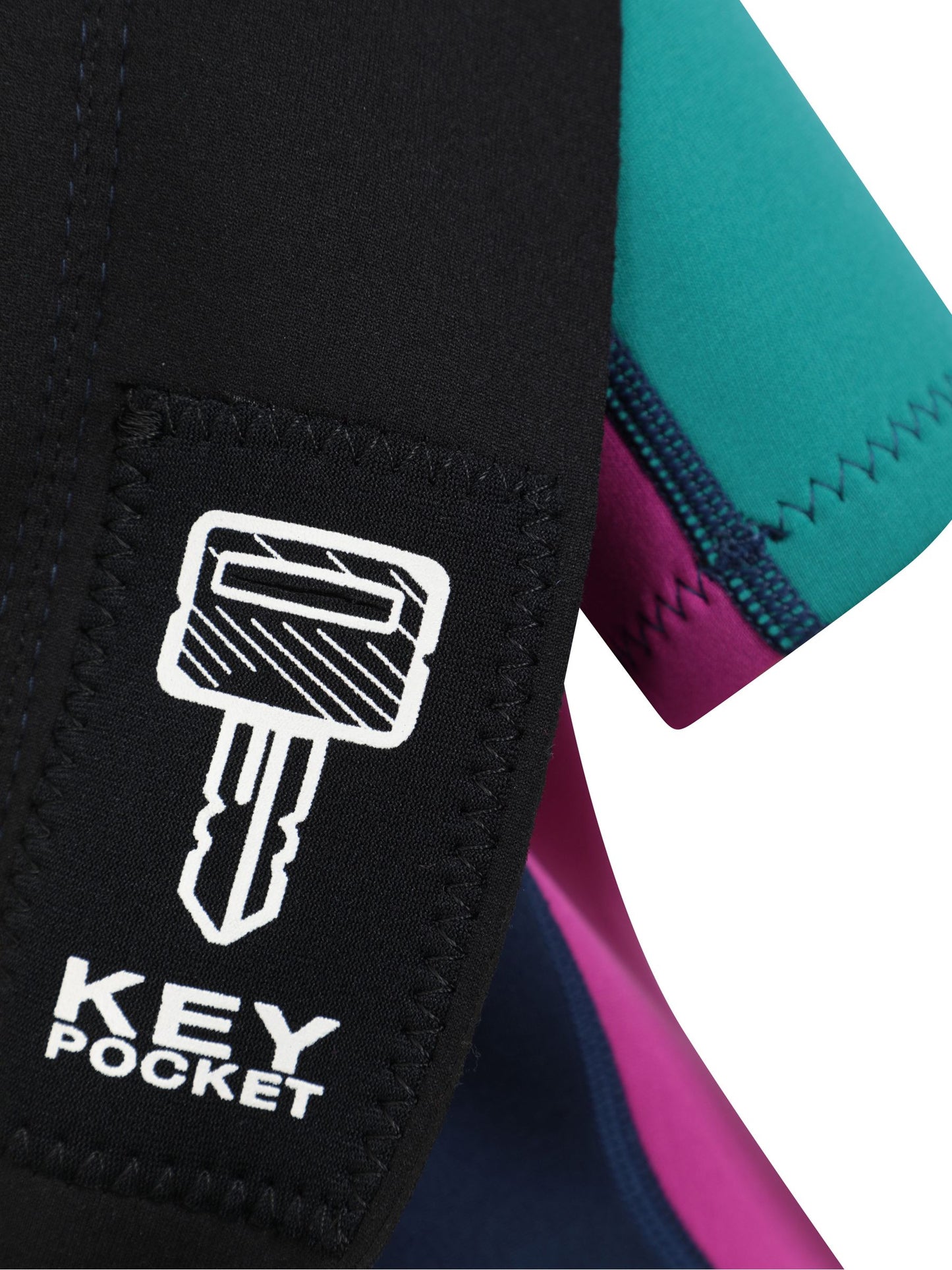 Dsiney Kidz - Mountain Warehouse Purple Kids Shorty 2.5/2mm Wetsuit image 6