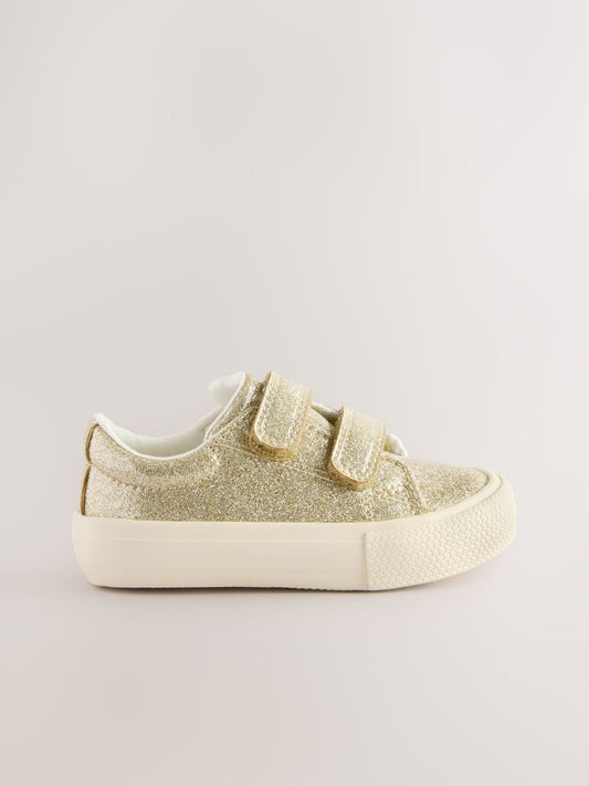 Gold Standard Fit (F) Chunky Trainers With Touch Fastening image 2