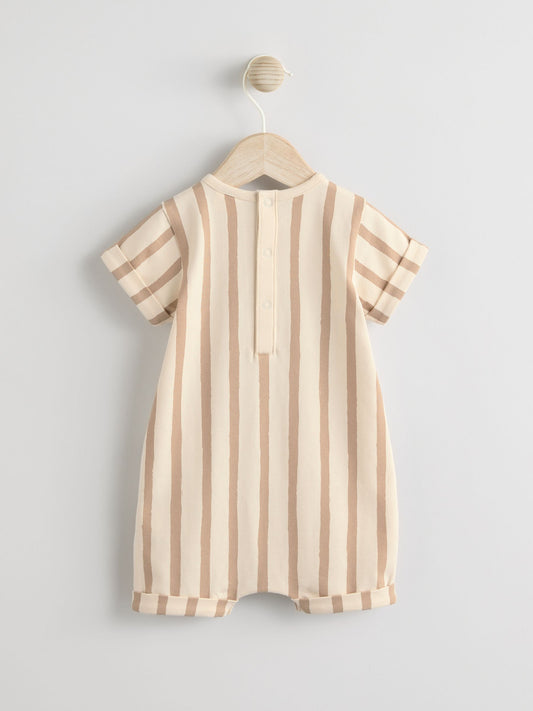 Blue Baby Jersey Romper image 3
