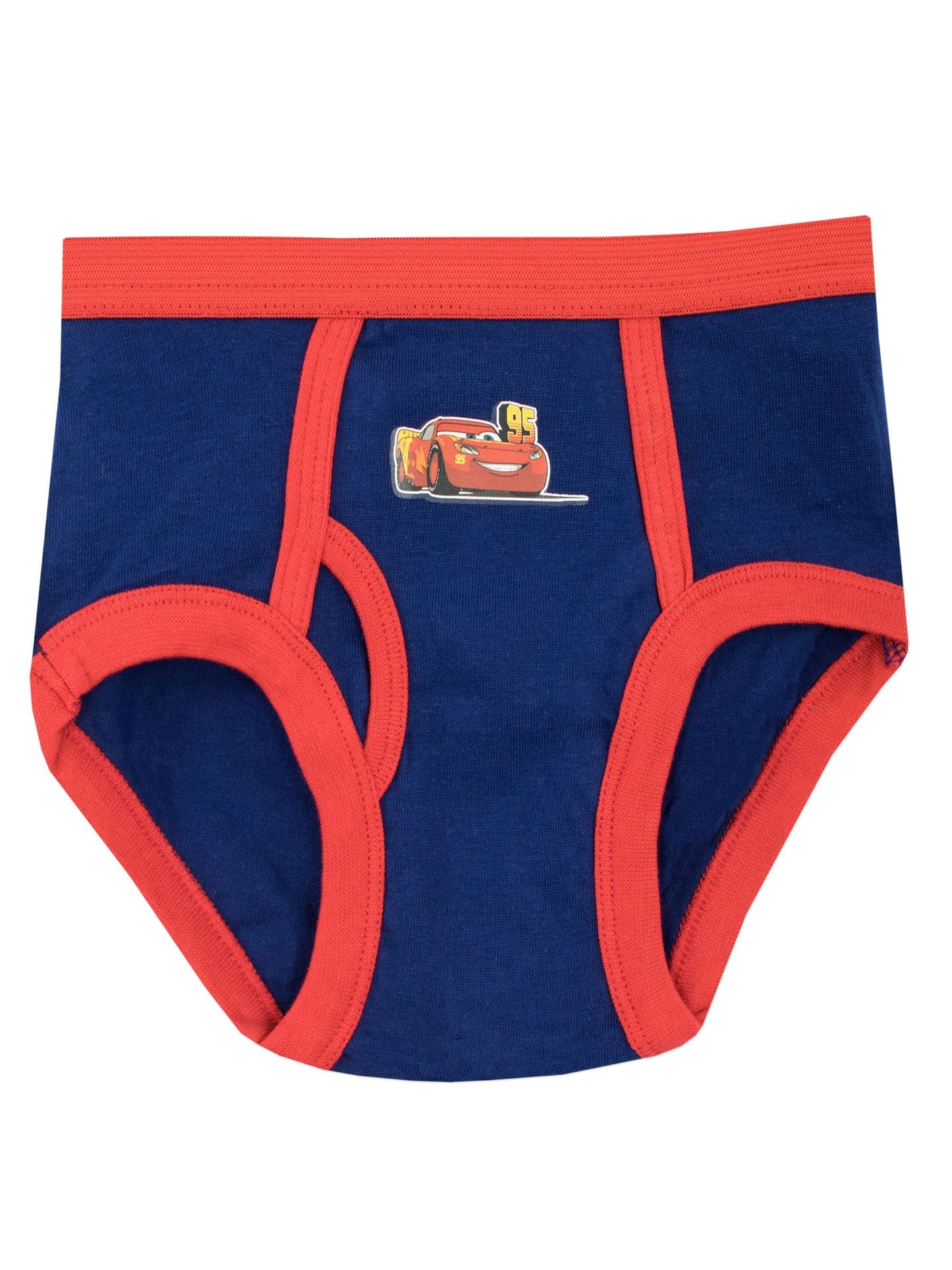 Dsiney Kidz - Character Red Disney Cars 100% Cotton Underwears 5 Pack image 5