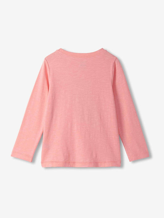 Dsiney Kidz - Hatley Pink Majestic Owl Long Sleeve Graphic T-Shirt image 2