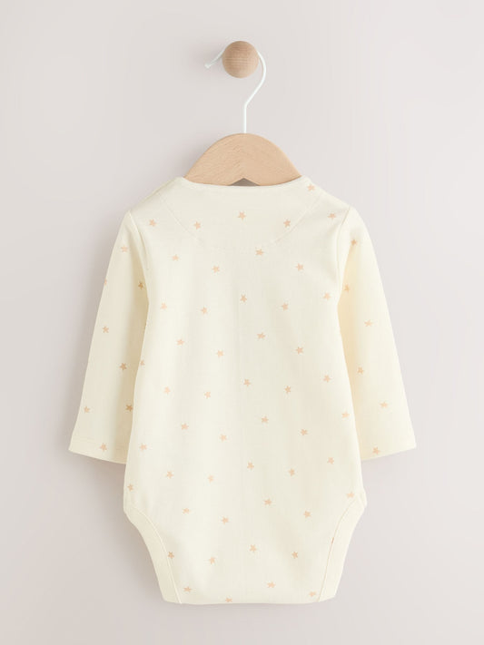 Cream Giraffe I Love My Mummy Baby Bodysuits 1 Pack image 3