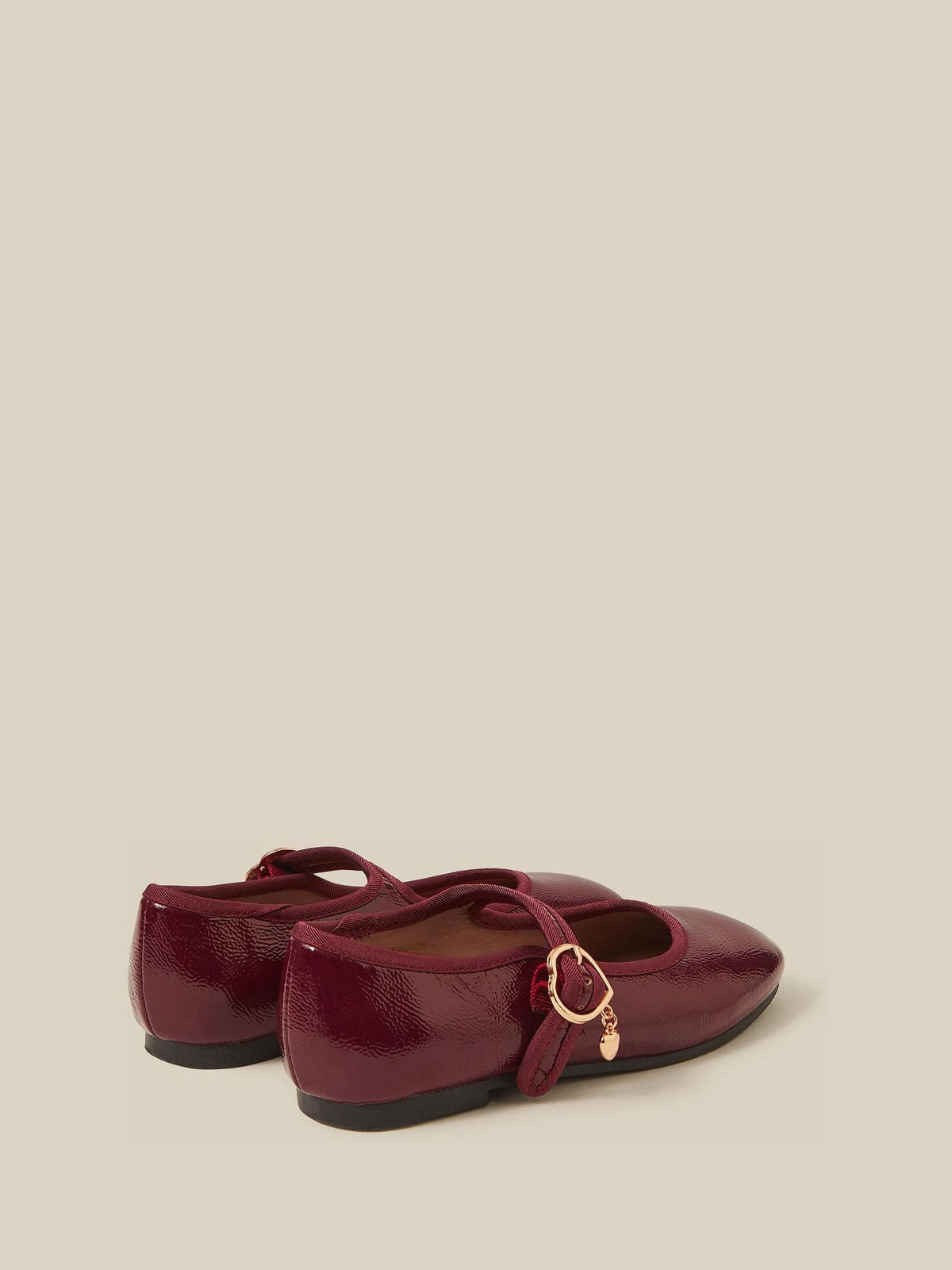 Dsiney Kidz - Monsoon Red Patent Mary Jane Ballet Flats image 2