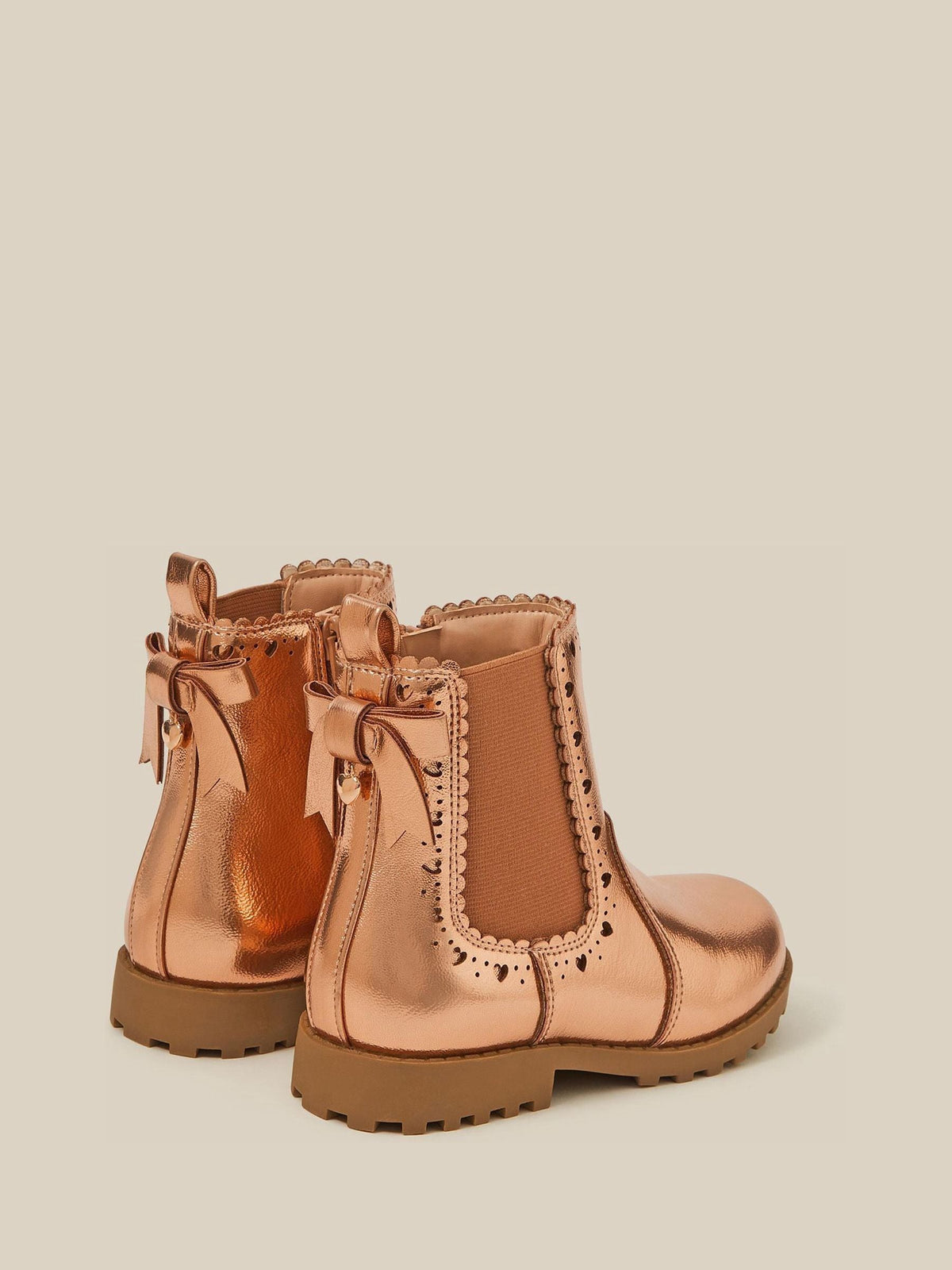 Monsoon Gold Chelsea Boots - image 2