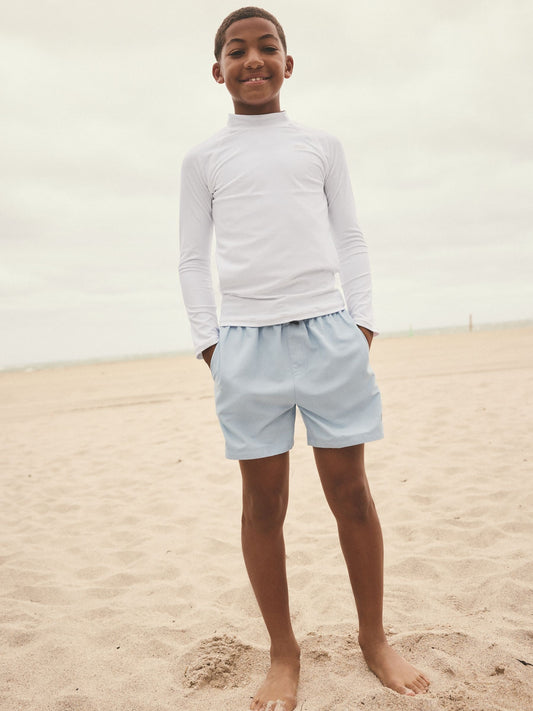 White Long Sleeve Rash Vest (1.5-16yrs) image 2